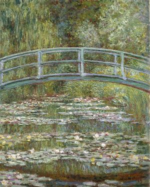 Bridge over a Pond of Water Lilies (1899)