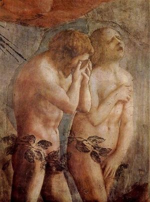 Expulsion from the Garden of Eden by Masaccio