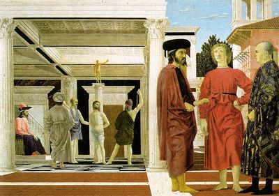 Flagellation of the Christ by Piero della Francesca