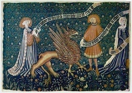 Tapestry of a Griffon