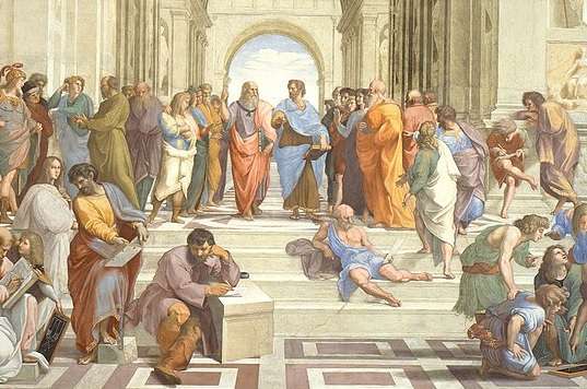 <i>The School of Athens</i> by Raphael