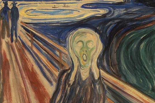 <i>The Scream</i> by Edvard Munch